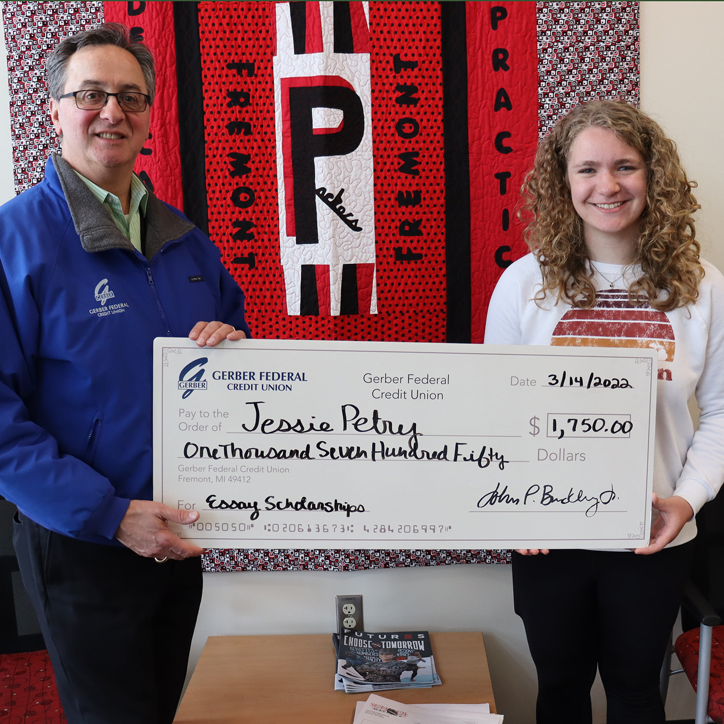 Gerber Federal Awards 2 750 In Annual Scholarships Michigan Credit 